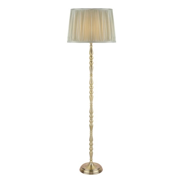 (image for) Laura Ashley Corey Floor Lamp Antique Brass Base Only